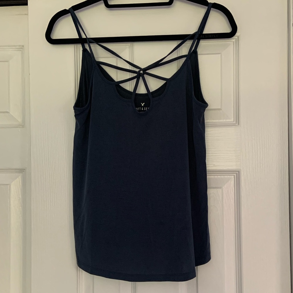 American Eagle Cut Out Tank Top